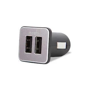 Moshi 20W Dual-Port USB Car Charger - Image 1